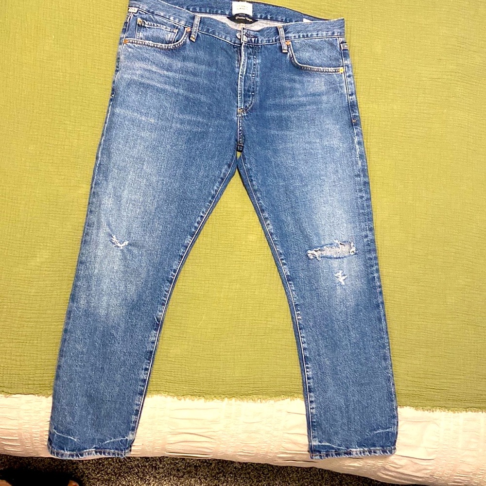 Citizens Of Humanity Mid Rise Relaxed 27” Inseam Emerson Jean in Ascent size 30